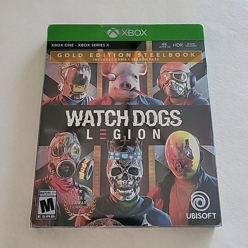 Watch Dogs Legion - Microsoft Xbox One Gold Edition Steelbook X box Series X